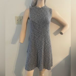 Elan heathered gray casual dress